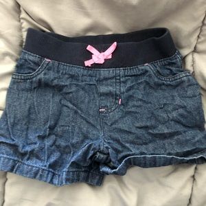 Girls' jeans shorts size 6